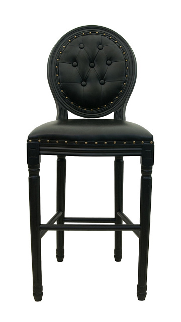 Дизайнерский барный стул Filon Button Black в Москве Дизайнерский барный стул Filon Button Black