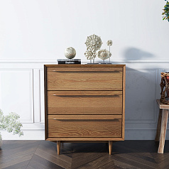 Комод в Скандинавском стиле "Bruni" на три ящика арт BR07