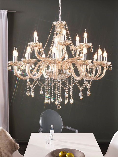 Подвесной потолочный светильник (люстра) BASILANO 39095