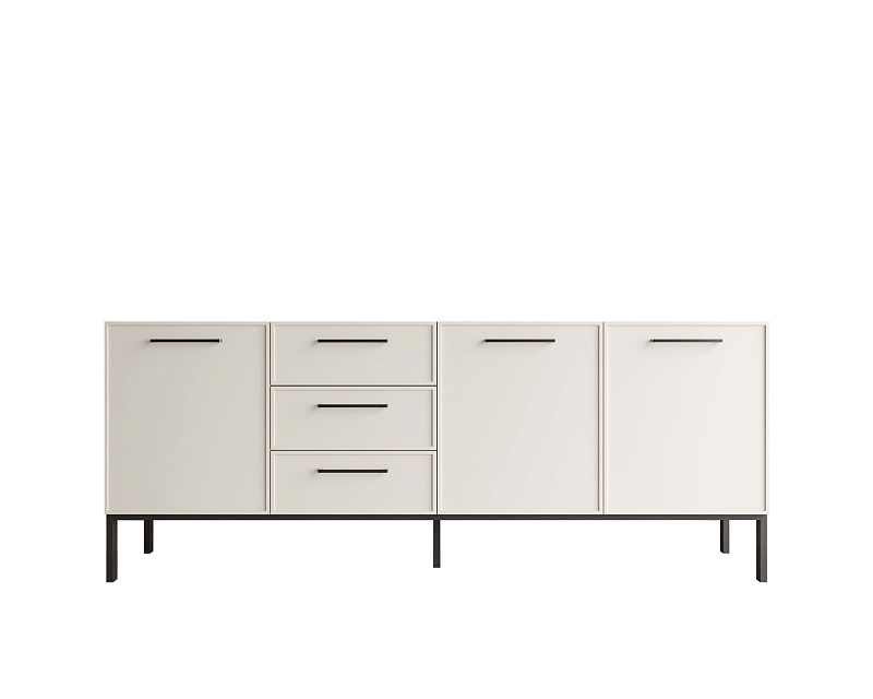 Комод с тремя дверками и тремя ящиками "Nicole" арт NEM07 в Москве Комод с тремя дверками и тремя ящиками "Nicole" арт NEM07