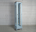 Шкаф "Leontina Blue" для посуды узкий/высокий арт ST9319RB №9