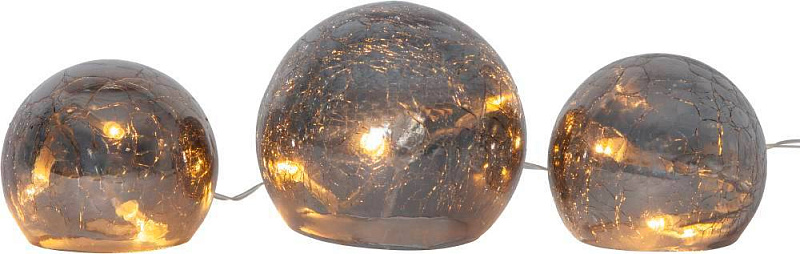 Гирлянда TRISS, 10X0,06W(LED), 3V, 9х77см, стекло, серый, 2xАА (не в комплекте) в Москве Гирлянда TRISS, 10X0,06W(LED), 3V, 9х77см, стекло, серый, 2xАА (не в комплекте)