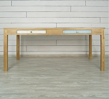 Стол "Aquarelle Birch" светлый арт RE-21ETG/2