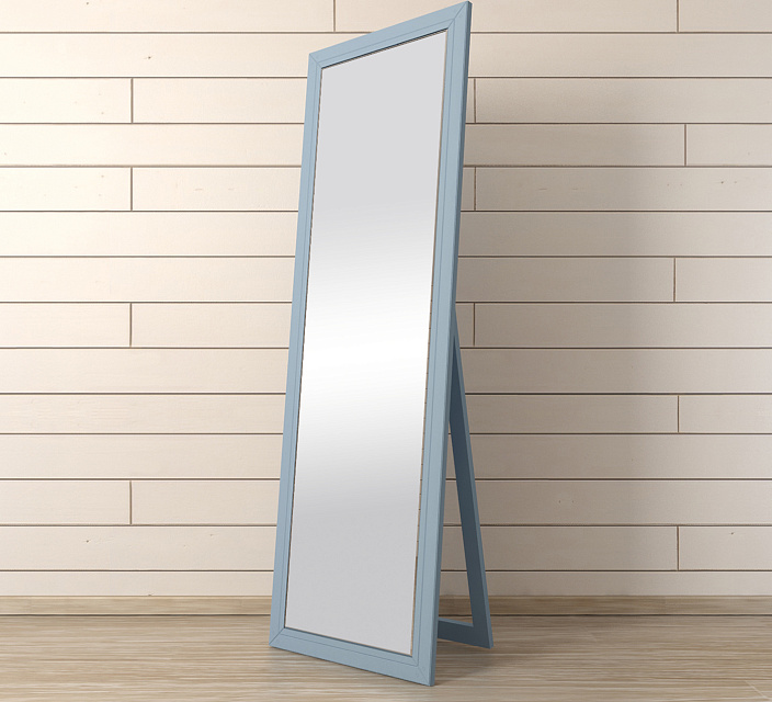Напольное зеркало "Rome" голубое арт 201-05BL в Москве Напольное зеркало "Rome" голубое арт 201-05BL
