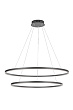 Люстра Orblaze 2 rings 800 black №0