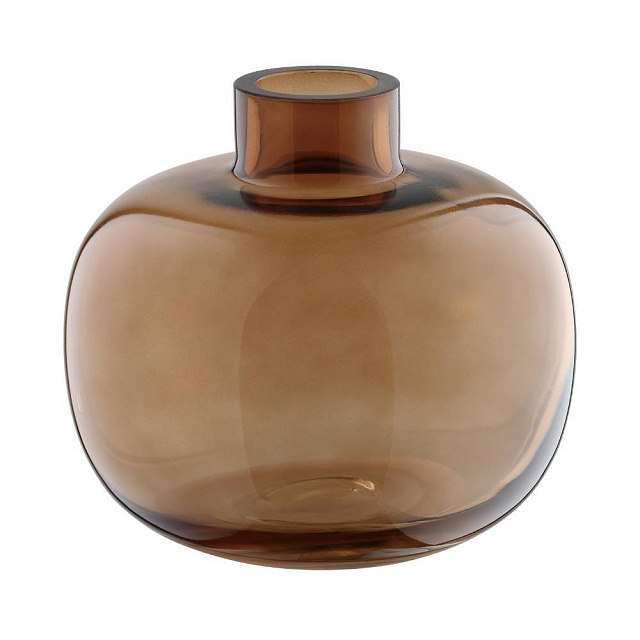 421213 Ваза декоративная SIRANANA, H118, ?130, стекло, коричневый в Москве 421213 Ваза декоративная SIRANANA, H118, ?130, стекло, коричневый