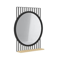 425065 Зеркало HUNWICK, L454, B100, H570, металл, дерево