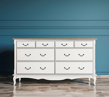 Большой комод «Leontina» на восемь ящиков арт ST9335/2