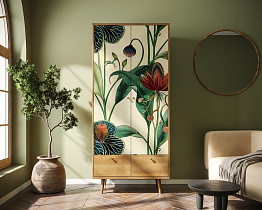 Шкаф двухстворчатый "Berber" арт BB16/Print_55