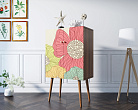 Комод на высоких ножках "Berber" 5 принт арт BB09/Print_05 №4