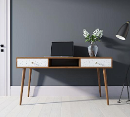 Стол рабочий "Berber" принт 15 арт BB18/Print_15