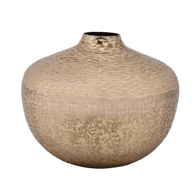 421339 Ваза декоративная KURASHIKI, H280, ?340, металл, брашированное золото в Москве 421339 Ваза декоративная KURASHIKI, H280, ?340, металл, брашированное золото