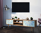 Комод "Berber" с нишей низкий под TV принт 46 арт BB49/Print_46 №2