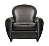 Кожаное кресло Flog Black
