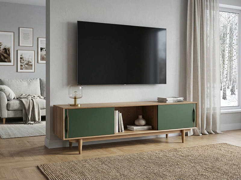 Консоль в Скандинавском стиле под TV "Бруни (Bruni)" арт BR-22/6002