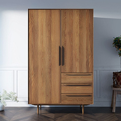 Шкаф в скандинавском стиле "Bruni" с ящиками арт BR27