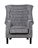 Классическое кресло каминное Teas Grey