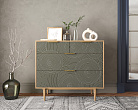 Комод с четыремя ящиками "Line" R22/browngrey №3