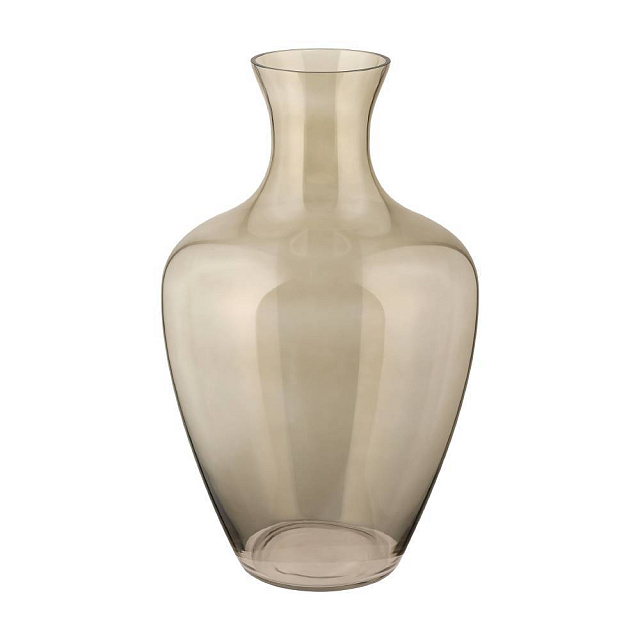 421378 Ваза декоративная LONGKALI, H650, ?400, стекло, коричневый в Москве 421378 Ваза декоративная LONGKALI, H650, ?400, стекло, коричневый