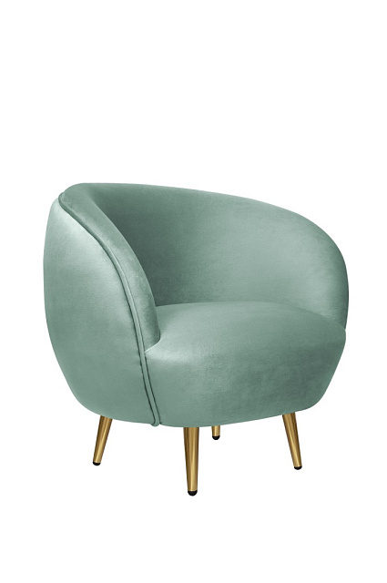 Мягкое кресло для гостиниц Small Benee Green