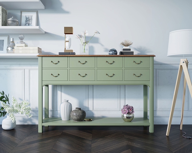 Консоль "Olivia" восемь ящиков арт GC2007