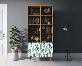 Стеллаж на комоде "Berber" принт 44 арт BB44/Print_44