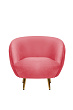 Мягкое кресло для гостиниц Small Benee Karmin №1