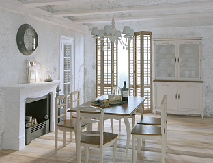 Интерьер столовой "Leontina" с буфетом арт Leontina-6