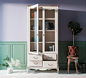 Шкаф "Leontina" для посуды высокий 4 ящика арт ST9355/4 №0