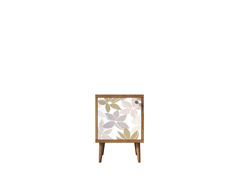 Тумбочка "Berber" с дверкой 27 принт арт BB21/Print_27, разноцветная в Москве Тумбочка "Berber" с дверкой 27 принт арт BB21/Print_27, разноцветная