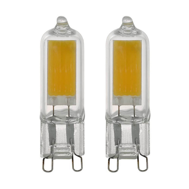 Светодиодная лампа COB, 2х3W (G9), 4000K, 200lm, 2 шт. в комплекте в Москве Светодиодная лампа COB, 2х3W (G9), 4000K, 200lm, 2 шт. в комплекте