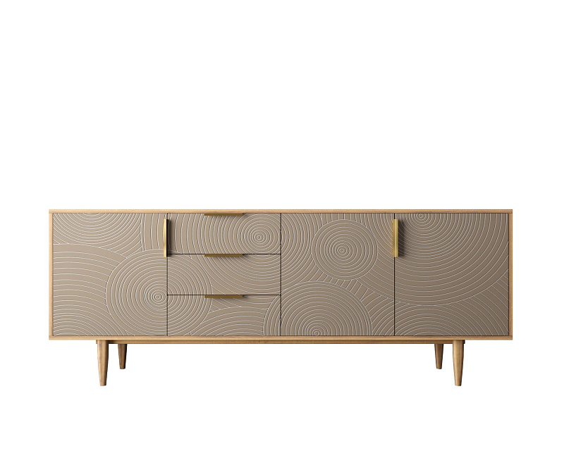 Комод "Line" удлиненный R25/beige в Москве Комод "Line" удлиненный R25/beige