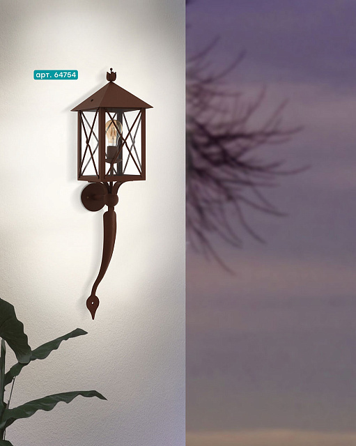 64754 Уличный настенный светильник GAUDESI в Москве 64754 Уличный настенный светильник GAUDESI