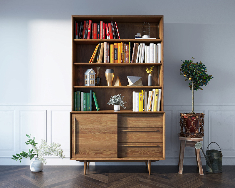 Стеллаж "Bruni" с дверками арт BR-01 в Москве Стеллаж "Bruni" с дверками арт BR-01