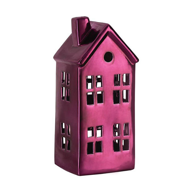429833 Фигурка Домик CATACOL, керамика,розовый 96X88X218 мм с подсветкой в Москве 429833 Фигурка Домик CATACOL, керамика,розовый 96X88X218 мм с подсветкой