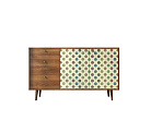 Комод "Berber" с двумя дверками и ящиками 24 принт арт BB05/Print_24 №2