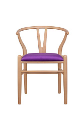 Стул ретро Wishbone Purple V2 в Москве