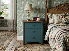 Тумба прикроватная "Оливия (Olivia)" на 3 ящика арт GA3002/5001