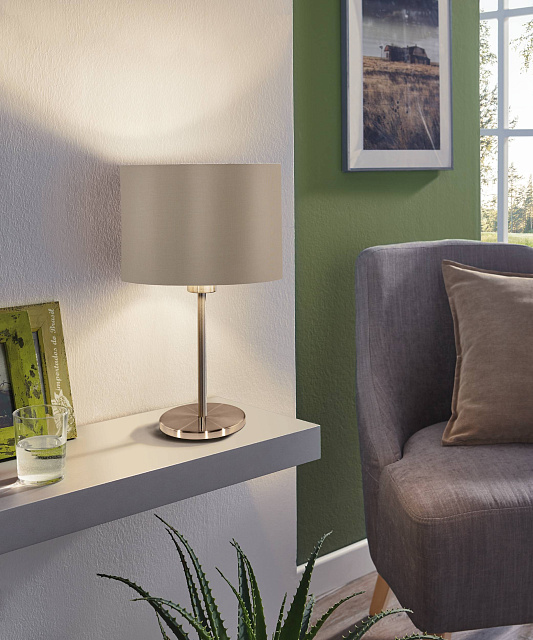 31629 Настольная лампа с абажуром MASERLO в Москве 31629 Настольная лампа с абажуром MASERLO