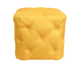Дизайнерский пуф Amrit Yellow