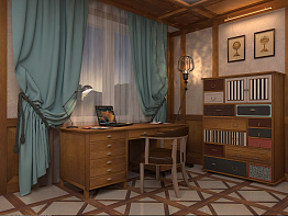 Рабочий кабинет "Gouache" арт gouache-098