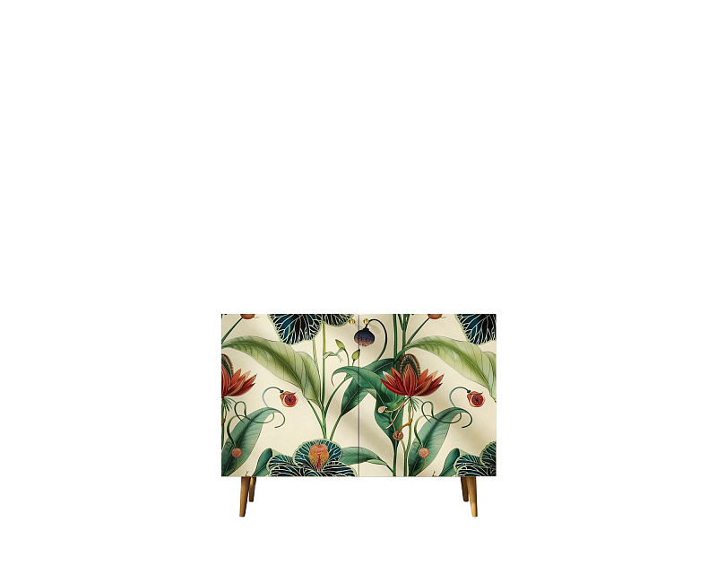 Комод "Berber" две дверки 55 принт арт BB04/Print_55