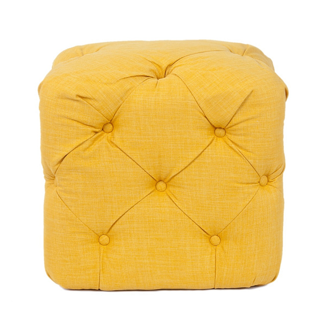 Дизайнерский пуф Amrit Yellow в Москве Дизайнерский пуф Amrit Yellow