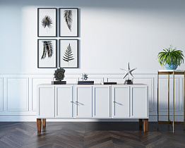 Комод "Andersen" большой арт AN02WH