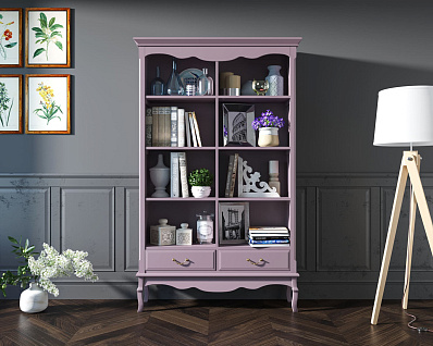 Стеллаж Leontina Lavanda двойной арт GS27/2L