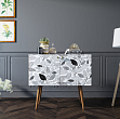 Комод на высоких ножках "Berber" малый принт 9 арт BB13/Print_09 №1