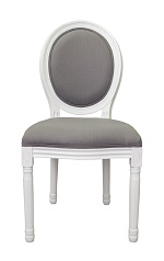 Дизайнерский обеденный стул модерн Volker Grey and White