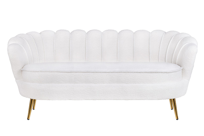 Трехместный диван ракушка для гостиниц Pearl Triple Boucle