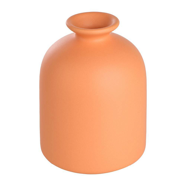 421248 Ваза декоративная ANJABE, H164, ?118, керамика, оранжевый в Москве 421248 Ваза декоративная ANJABE, H164, ?118, керамика, оранжевый