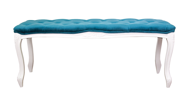 Оттоманка Kina Narrow Blue and White в Москве Оттоманка Kina Narrow Blue and White